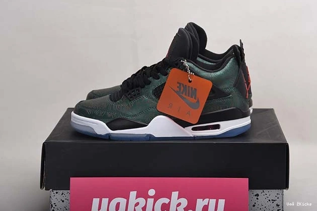LAKER AJ4-1043515 Sophisticated JORDAN 4 GREEN 578 RETRO AIR 0818
